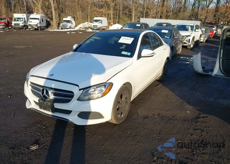 2017 Mercedes-Benz C 300 4Matic from USA, damaged, VIN 55SWF4KB4HU219800